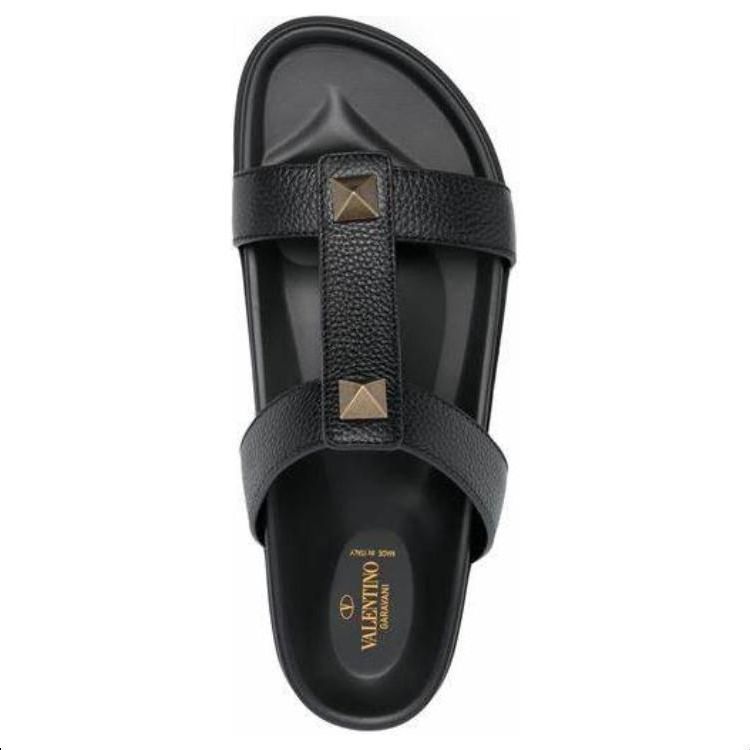 Valentino 'Stud Simplicity Casual Slides Black' 圖 5