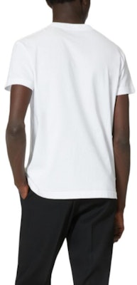 발렌티노 화이트 레터 프린트 크루넥 반팔 티셔츠 1V3MG11Z8MSA01 Shop 발렌티노 화이트 레터 프린트 크루넥 반팔 티셔츠 1V3MG11Z8MSA01