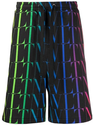 Valentino All-Over Logo Print Loose Fit Bermuda Shorts Men - Multi-color. VV3MD02Q6LF20K Order Valentino All-Over Logo Print Loose Fit Bermuda Shorts Men - Multi-color. VV3MD02Q6LF20K