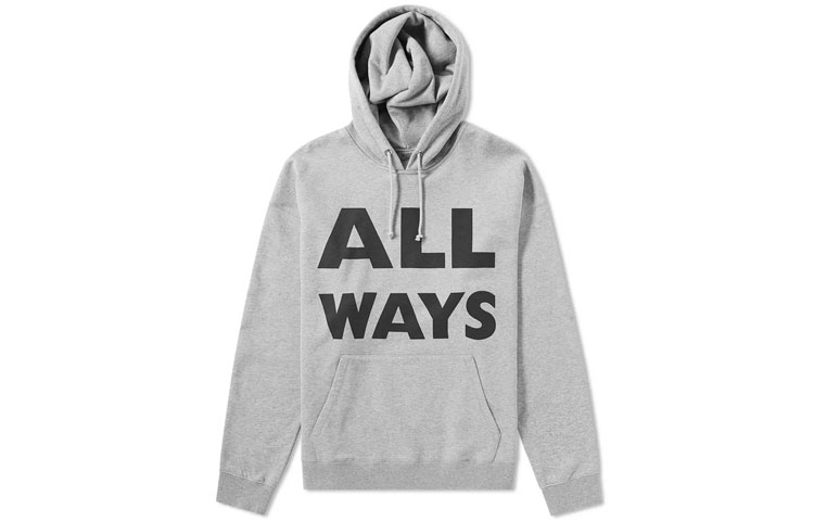Valentino All Ways Print Hoodie Grey PV3MF08L3TV080