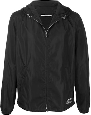 Valentino Jaket Hoodie Logo Appliqué Hitam UV3CI3556FN0NO Order Valentino Jaket Hoodie Logo Appliqué Hitam UV3CI3556FN0NO