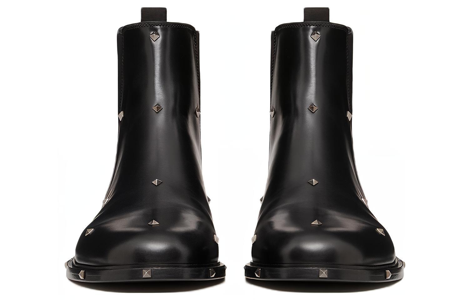 Valentino Aristopunk Chelsea Boot 'Studded Black' 圖 4