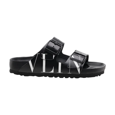 Valentino Arizona Slider 'Logo Print - Black'