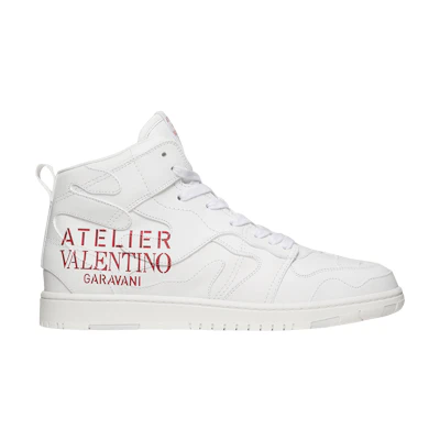 Valentino Atelier 07 High Sneaker 'Camouflage Edition - White'