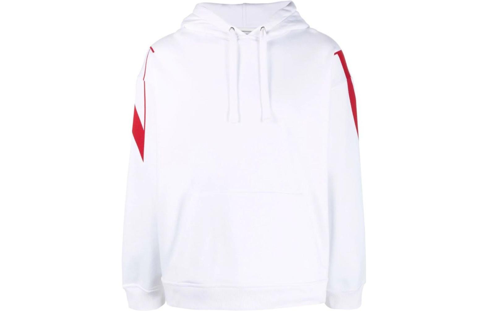 Valentino Back Logo Print Pullover Sweatshirt White WVMF14H6LR