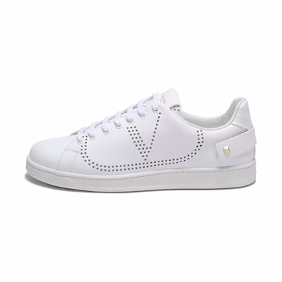 Valentino Backnet 'Versatile Lace-Up Casual White'