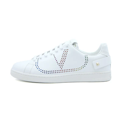 Valentino Backnet 'White Studs'