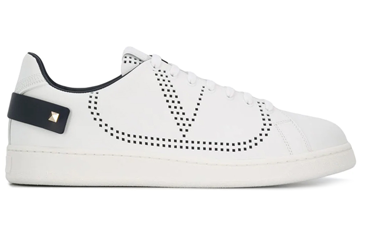 Valentino Backnet Calfskin 'White Alphabet' 圖 2
