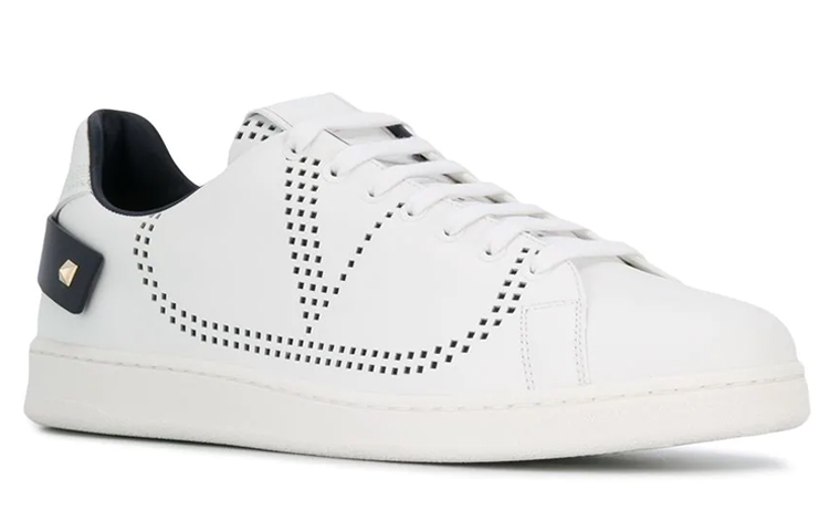 Valentino Backnet Calfskin 'White Alphabet' 圖 3