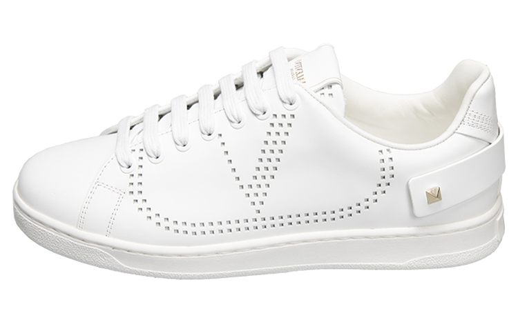 Valentino Backnet Low 'White Leather'