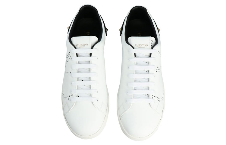 Valentino Backnet Sneaker 'White Black' 圖 4