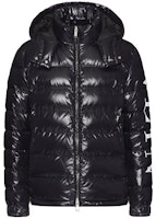 Valentino Black Down Logo Print Hoodie Winter Jacket UV0CNA316SM0NI Valentino Black Down Logo Print Hoodie Winter Jacket UV0CNA316SM0NI