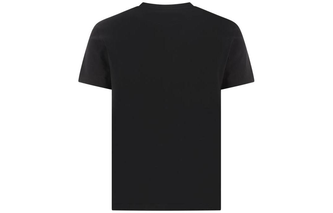 Lookbook Valentino 黑色標誌印花短袖圓領T恤 SS23 時尚款式 2V3MG13D9640NI