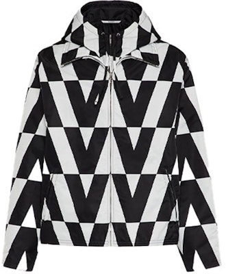 华伦天奴黑色连帽拉链印花标志夹克 WV0CJG707URF62 Buy 华伦天奴黑色连帽拉链印花标志夹克 WV0CJG707URF62