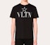 Details for Valentino Kaos Pendek Hitam Motif Bintang TV3MG05P6380NI