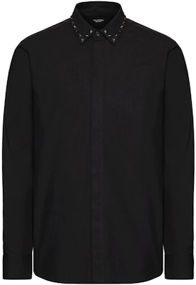 Valentino Baju Hitam Berlengan Panjang Studded SS23 2V3AB25C4WW0NO Order Valentino Baju Hitam Berlengan Panjang Studded SS23 2V3AB25C4WW0NO