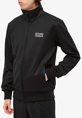 華倫天奴黑色拉鍊翻領字母長袖衛衣 WV3MF19Q7ML0NO Lookbook 華倫天奴黑色拉鍊翻領字母長袖衛衣 WV3MF19Q7ML0NO