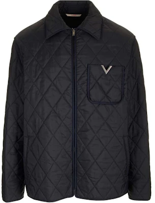 Valentino 蓝色修身拉链长袖翻领夹克 5V3CJK15AAA598 Buy Valentino 蓝色修身拉链长袖翻领夹克 5V3CJK15AAA598