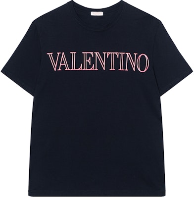 Valentino 藍色Logo印花休閒圓領短袖T恤 XV3MG11H85MD98 Buy Valentino 藍色Logo印花休閒圓領短袖T恤 XV3MG11H85MD98