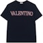 Buy Valentino 藍色Logo印花休閒圓領短袖T恤 XV3MG11H85MD98