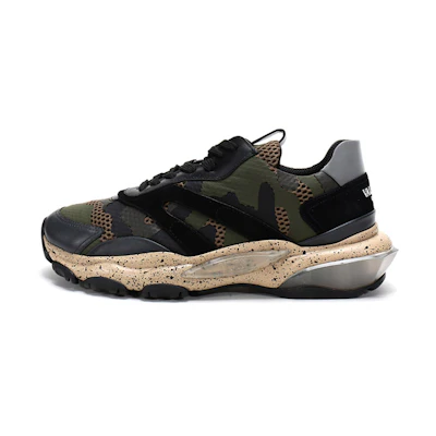 Valentino Bounce 'Military Green and Black'