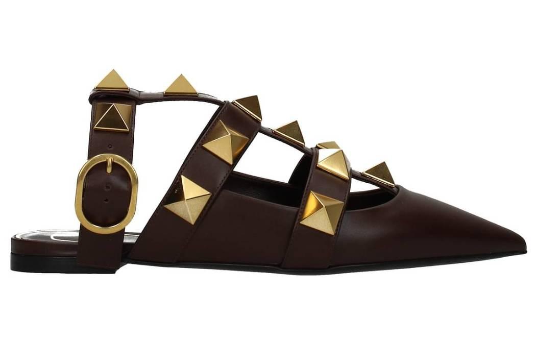 Valentino Brown Sandals 'JW_219678297582381511,58'