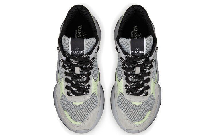 Shop Valentino Bubbleback 'Abu-abu Mesh' 2Y2S0F08TBY73K