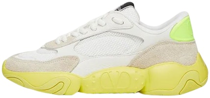 Valentino Bubbleback 'White Neo Yellow' XY2S0F08KNZU87 Valentino Bubbleback 'White Neo Yellow' XY2S0F08KNZU87
