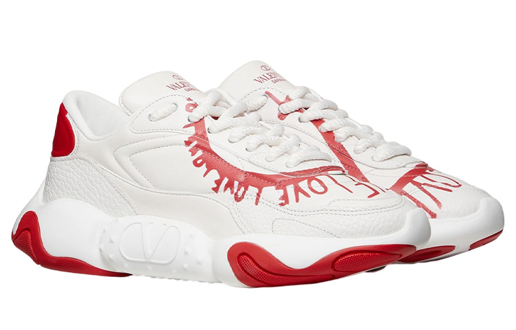 Valentino BUBBLEBACK 'White Red' 圖 2