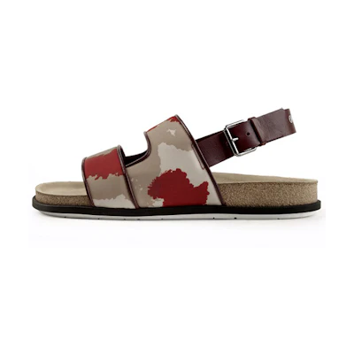 Valentino Camo Open Toe Sandal 'Multicolor'