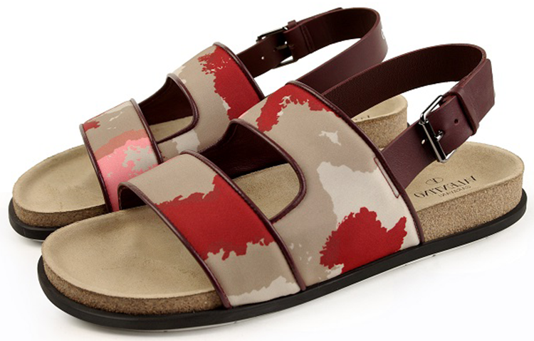 Order Valentino Camo Selipar Hujung Terbuka 'Pelbagai Warna' RY2S0B57UBBGI8