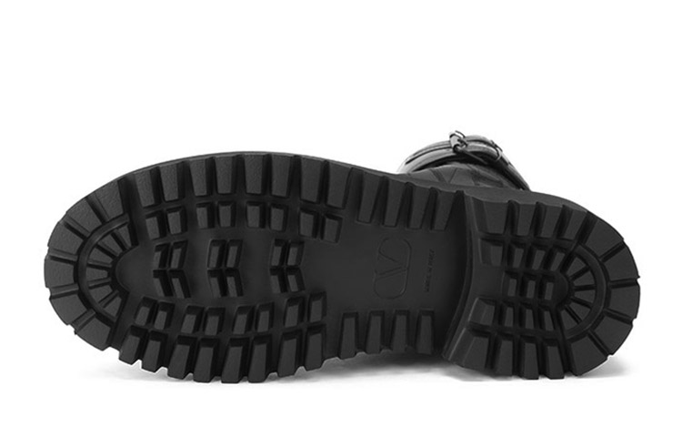 Details for ヴァレンティノ VLTN キャンプサイト コンバットブーツ (黒) WY2S0E62-EYV-0NO