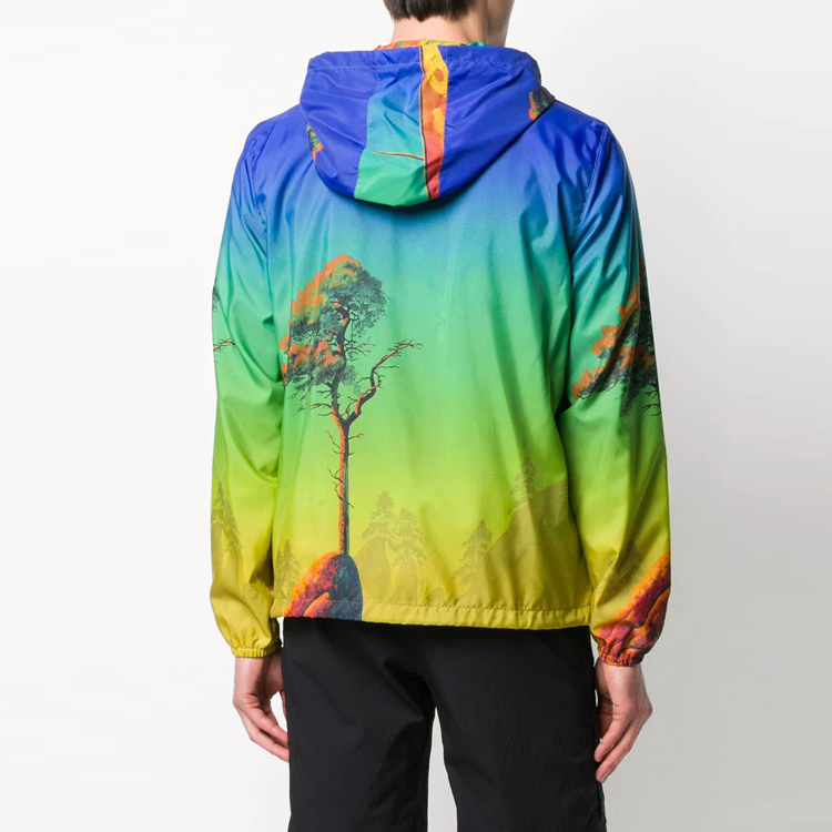 Purchase Valentino 卡通印花拉链连帽外套 绿色 TV0CI35568984M