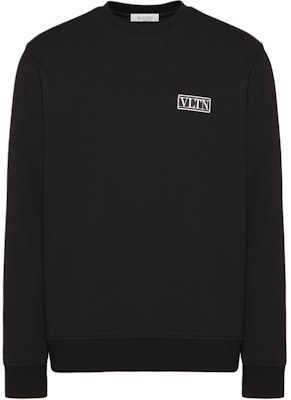 Valentino Sweater Hitam Crewneck Kasual Pullover UV3MF15L6LB0NO Buy Valentino Sweater Hitam Crewneck Kasual Pullover UV3MF15L6LB0NO