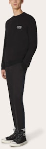 Valentino Sweater Hitam Crewneck Kasual Pullover UV3MF15L6LB0NO Lookbook Valentino Sweater Hitam Crewneck Kasual Pullover UV3MF15L6LB0NO