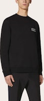 Valentino Sweater Hitam Crewneck Kasual Pullover UV3MF15L6LB0NO Shop Valentino Sweater Hitam Crewneck Kasual Pullover UV3MF15L6LB0NO
