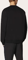 Valentino Sweater Hitam Crewneck Kasual Pullover UV3MF15L6LB0NO Purchase Valentino Sweater Hitam Crewneck Kasual Pullover UV3MF15L6LB0NO