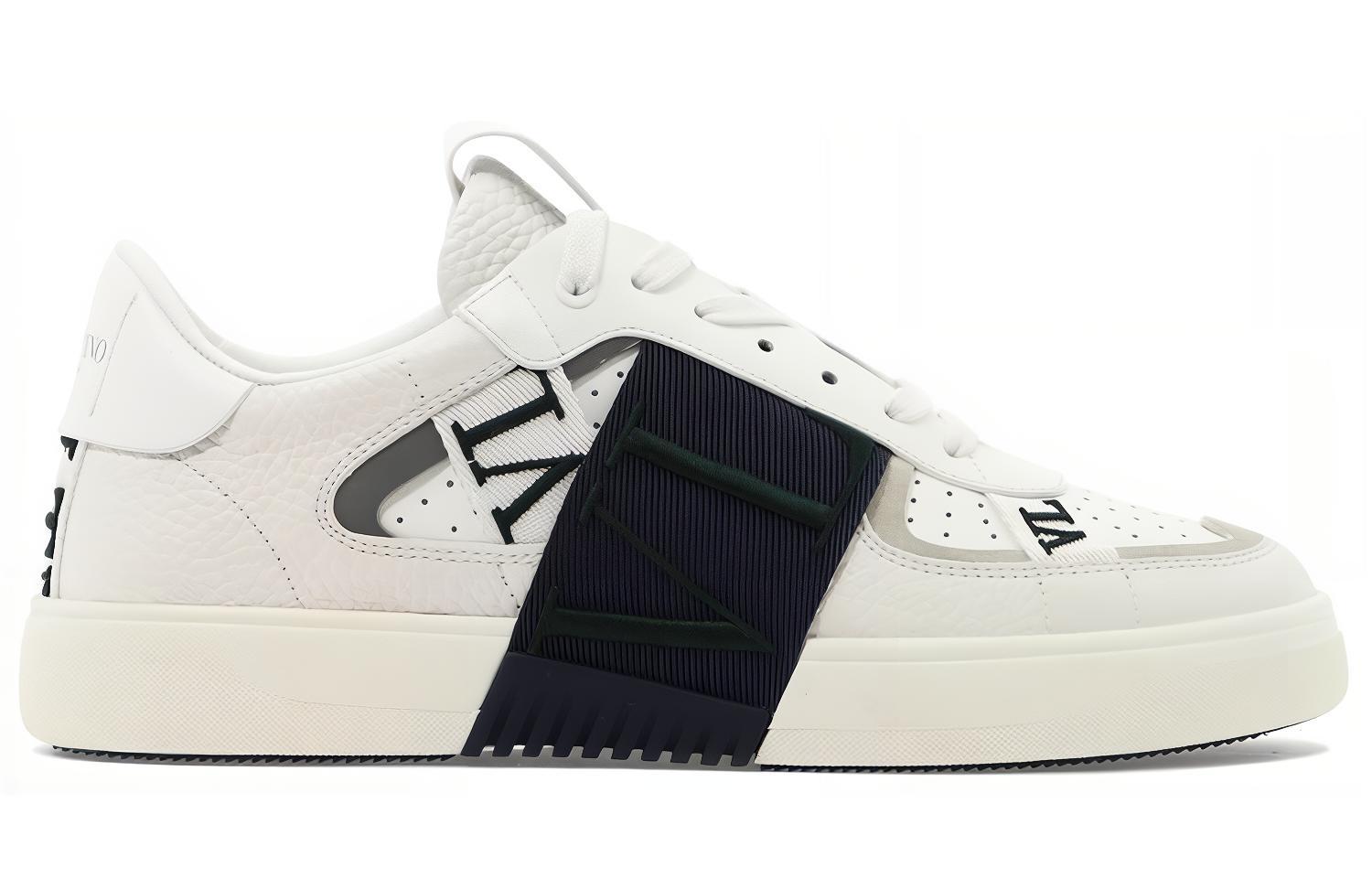 Valentino Classic Fashion Sneaker 'White Green' 圖 2