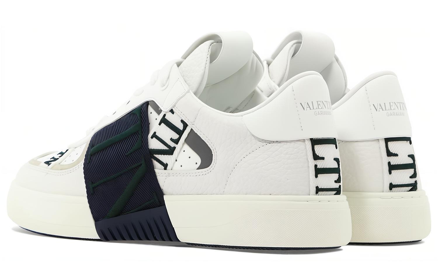 Valentino Classic Fashion Sneaker 'White Green' 圖 4