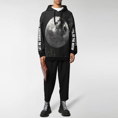 Valentino Baju Sejuk Logo Klasik Hitam TV3MF10C61714E Details for Valentino Baju Sejuk Logo Klasik Hitam TV3MF10C61714E