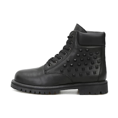 Valentino Combat Boot 'Black Studs'