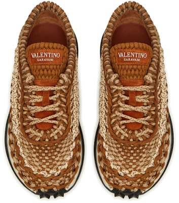 발렌티노 크로셰 스니커즈 '브라운' (Valentino Crochet Sneakers 'Brown') XY2S0E41-ZXB-G94 Shop 발렌티노 크로셰 스니커즈 '브라운' (Valentino Crochet Sneakers 'Brown') XY2S0E41-ZXB-G94