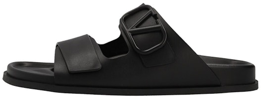 Valentino Double Strap Sandal 'Black VLogo Signature' 2Y2S0G80-UHE-0NO Valentino Double Strap Sandal 'Black VLogo Signature' 2Y2S0G80-UHE-0NO