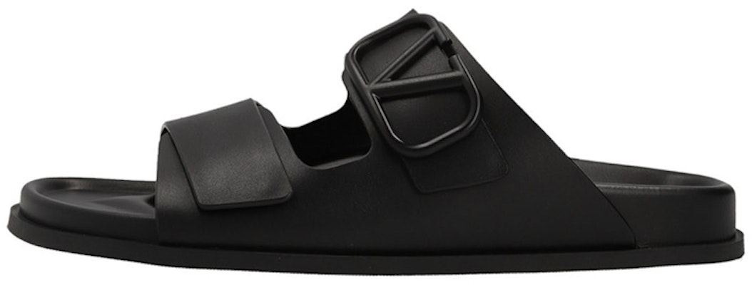 Valentino Double Strap Sandal 'Black VLogo Signature' 2Y2S0G80-UHE-0NO Buy Valentino Double Strap Sandal 'Black VLogo Signature' 2Y2S0G80-UHE-0NO