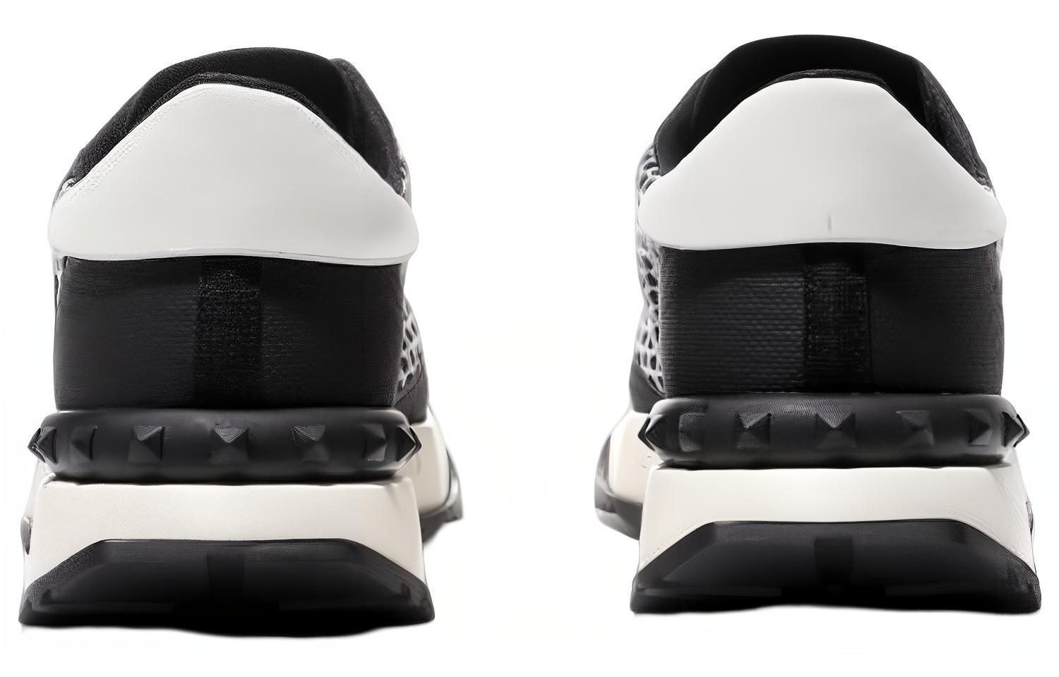 Valentino Fashion Band Low Top 'Black White' 圖 4
