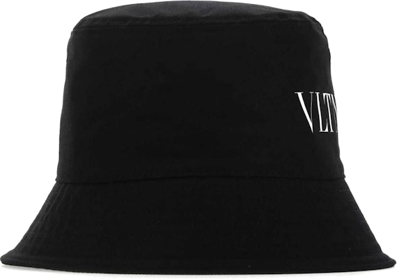 Sombrero de Cubo Negro de Algodón Fashion Valentino. 1Y2HGA11UXI0NI Lookbook Sombrero de Cubo Negro de Algodón Fashion Valentino. 1Y2HGA11UXI0NI