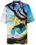 Buy Valentino Floating Island SS21 Baju Kemeja Depan Butang Cetak Bunga TV0AA77165M81M