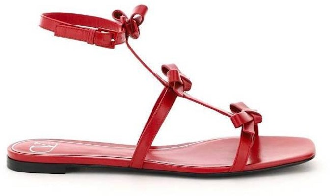 Sandal Kulit Valentino French Bow 'Merah' WW2S0AT2TMKRed Buy Sandal Kulit Valentino French Bow 'Merah' WW2S0AT2TMKRed