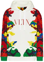 Valentino FW21 Camou7 Logo Print Cotton Hoodie WV3MF18I7NLC40 Valentino FW21 Camou7 Logo Print Cotton Hoodie WV3MF18I7NLC40