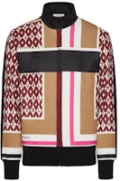 Valentino FW21 Geometric Print Tech Cotton Zip-Up Jacket Beige Menswear. WV3MF19N7M4E25 Valentino FW21 Geometric Print Tech Cotton Zip-Up Jacket Beige Menswear. WV3MF19N7M4E25